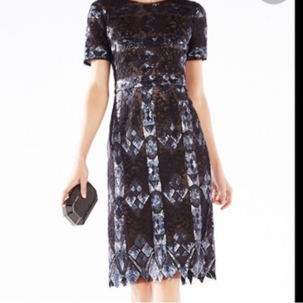 BCBGMaxAzria ‘Samara’ Sequin Dress